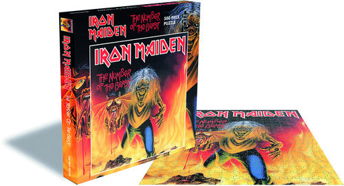 RockSaws - Iron Maiden Number Of The Beast (Single) (500 Piece Jigsaw Puzzle) |