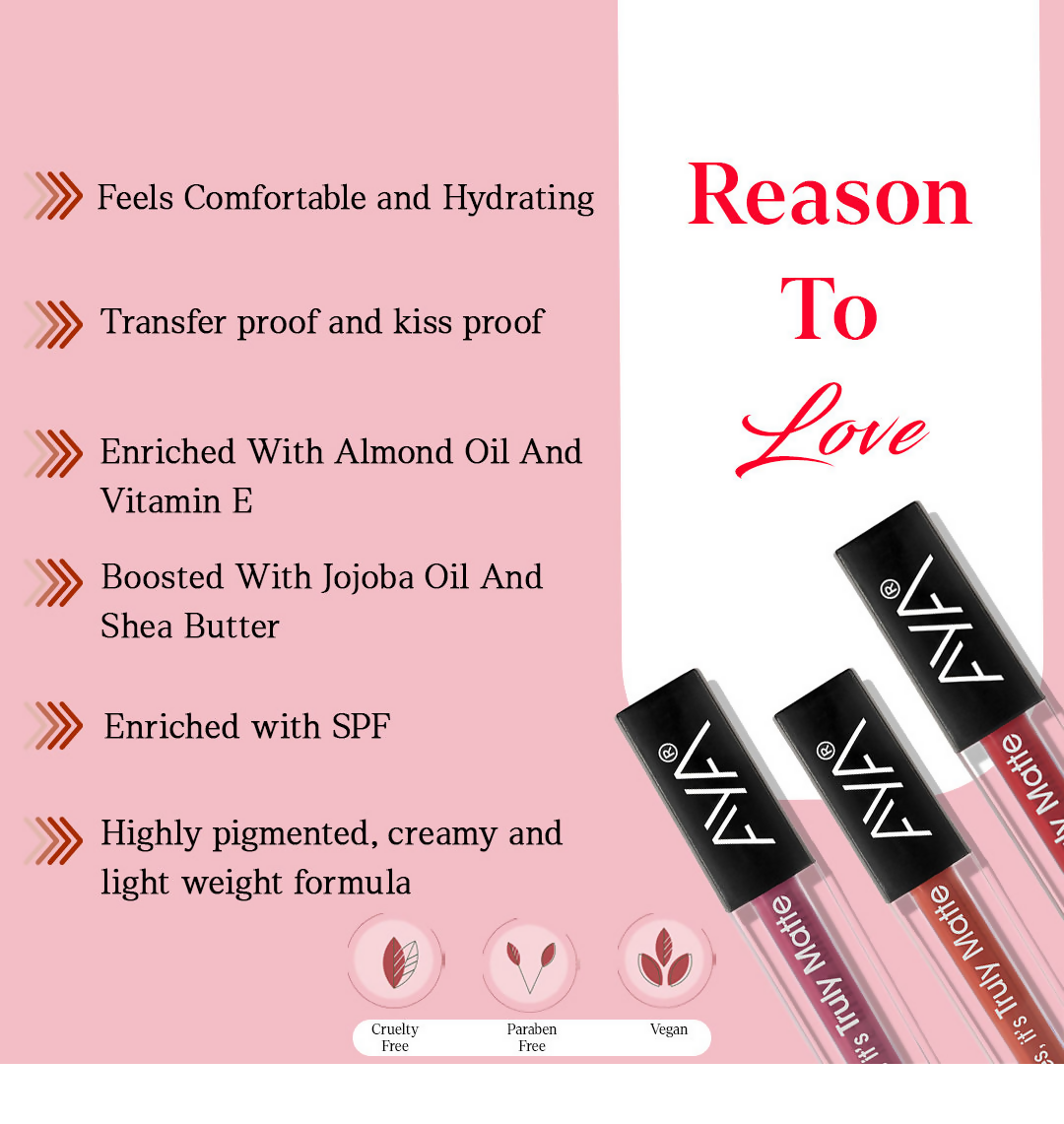 AYA Yes It's Truly Matte Liquid Lipstick - 02 Hazelnut