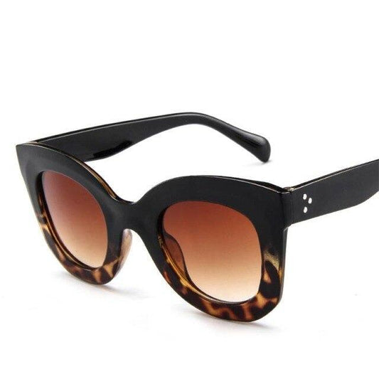 Ladies Fashion Retro Sun Sunglasses For Women Cat Eye Glasses Women/Men Luxury Eyewear For Female Lightweight Frame Glasses For Women Retro Eyewear Unique Style Eyeglasses
