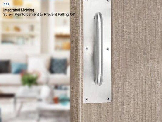 Large Size Door Handle Stainless Steel Furniture Handles Door Knob Pull Handle Stainless Steel Flush Concealed Furniture Handle for Door Drawer Cupboard Cabinet Sliding Door