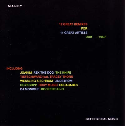 12 Great Remixes For 11 Great Artists 2001-2007 |