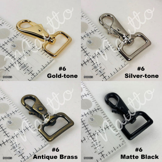 Black Pebble Leather Strap - 1 inch Wide (25mm) - Shoulder to Crossbody Lengths - Choice of Connector Style/Finish
