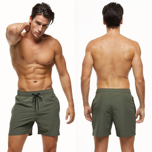 Men's Stretch Swim Trunks Quick Dry Beach Shorts With Zipper Pockets and Mesh Lining Men's Swim Trunks Quick Dry Beach Shorts with Pockets Swimsuits for Men