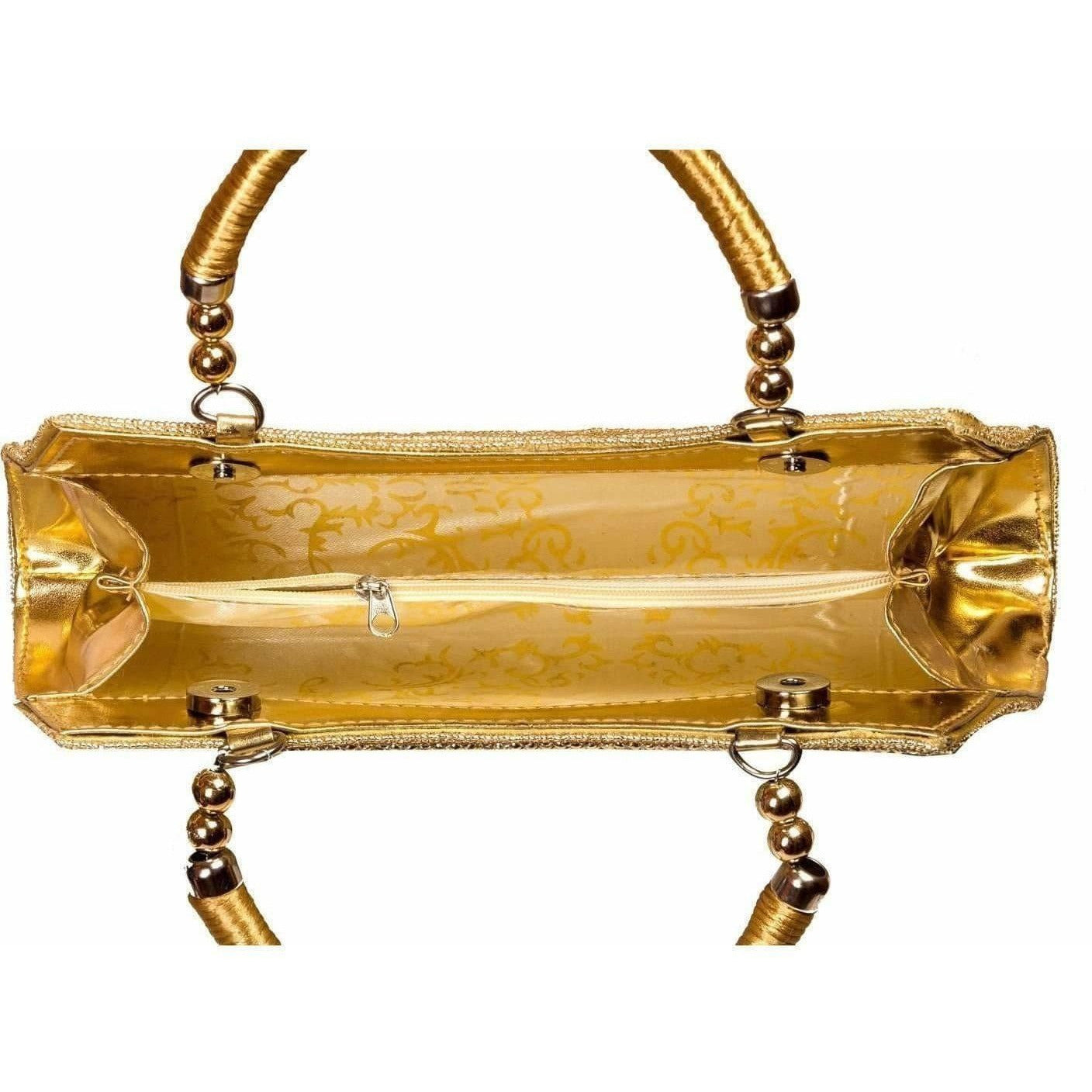 Louise Belgium Hand-held Bag (Gold)