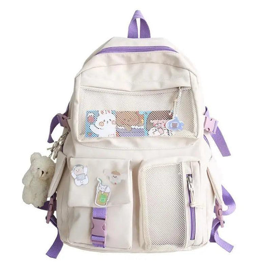 New Elegant Waterproof Backpack For Ladies And Women Cute Student Bookbag/Trevel Bag for Teenager Girls