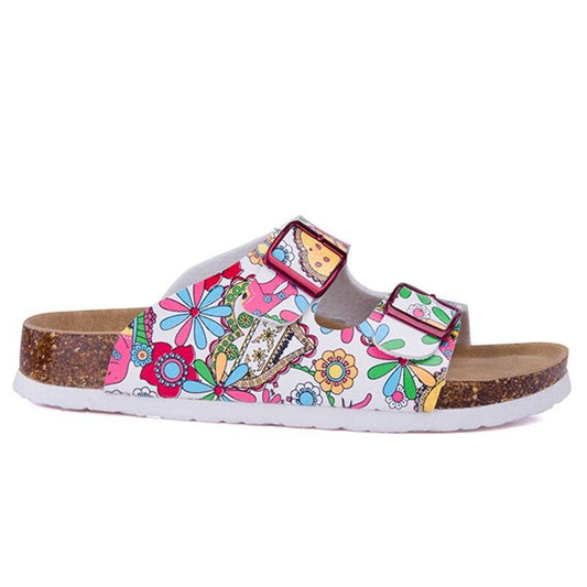 New Summer Beach Slippers Casual Double Buckle Non-slip Clogs