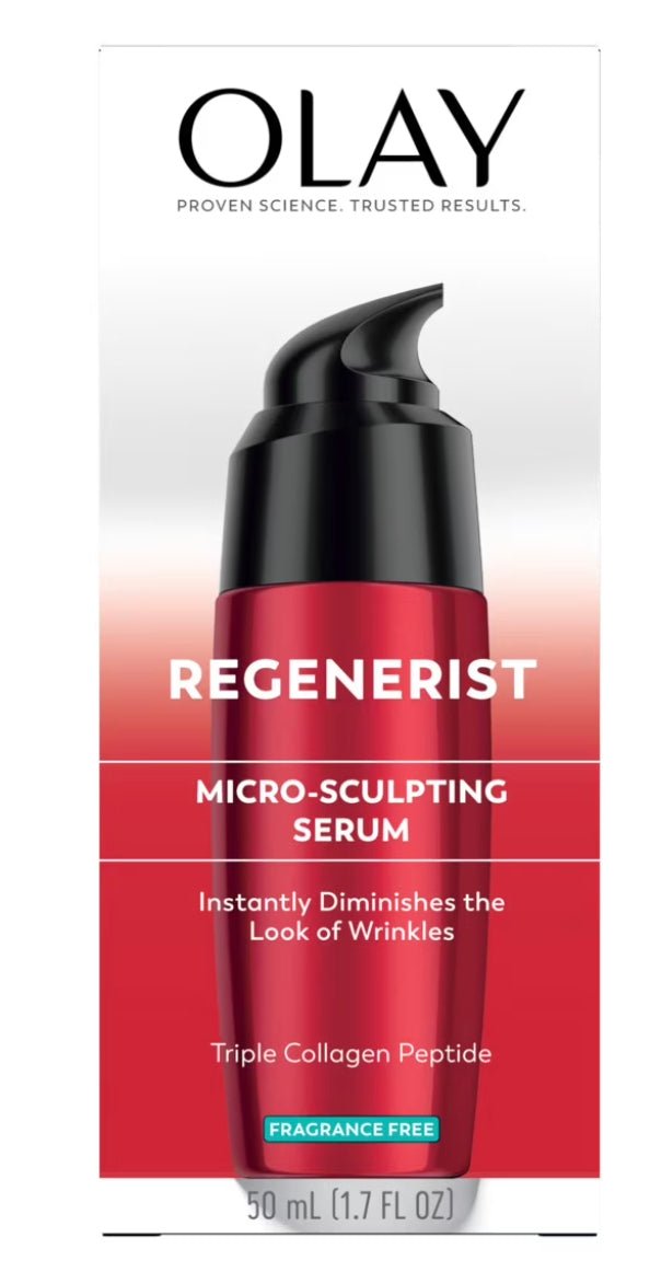 OlAY Regenerist Advanced Anti-Ageing Micro Sculpting Serum + Intense Hydration with Hydra Firming Complex, Skin Cream, 50ml by Olay