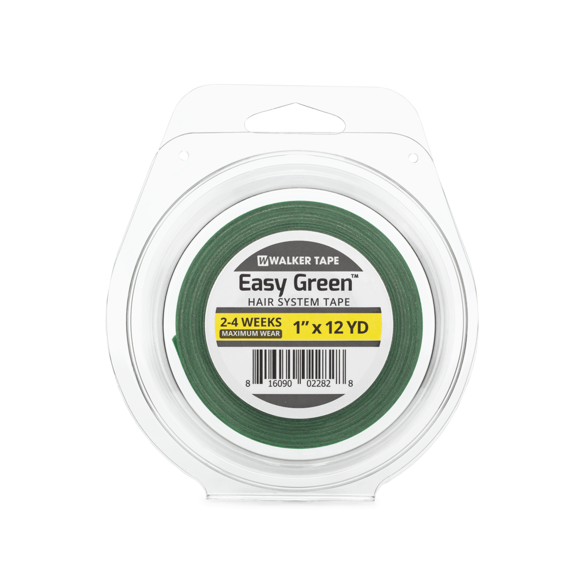 Walker Tape Easy Green Wig Tape Roll, 1/3 in x 6 yd