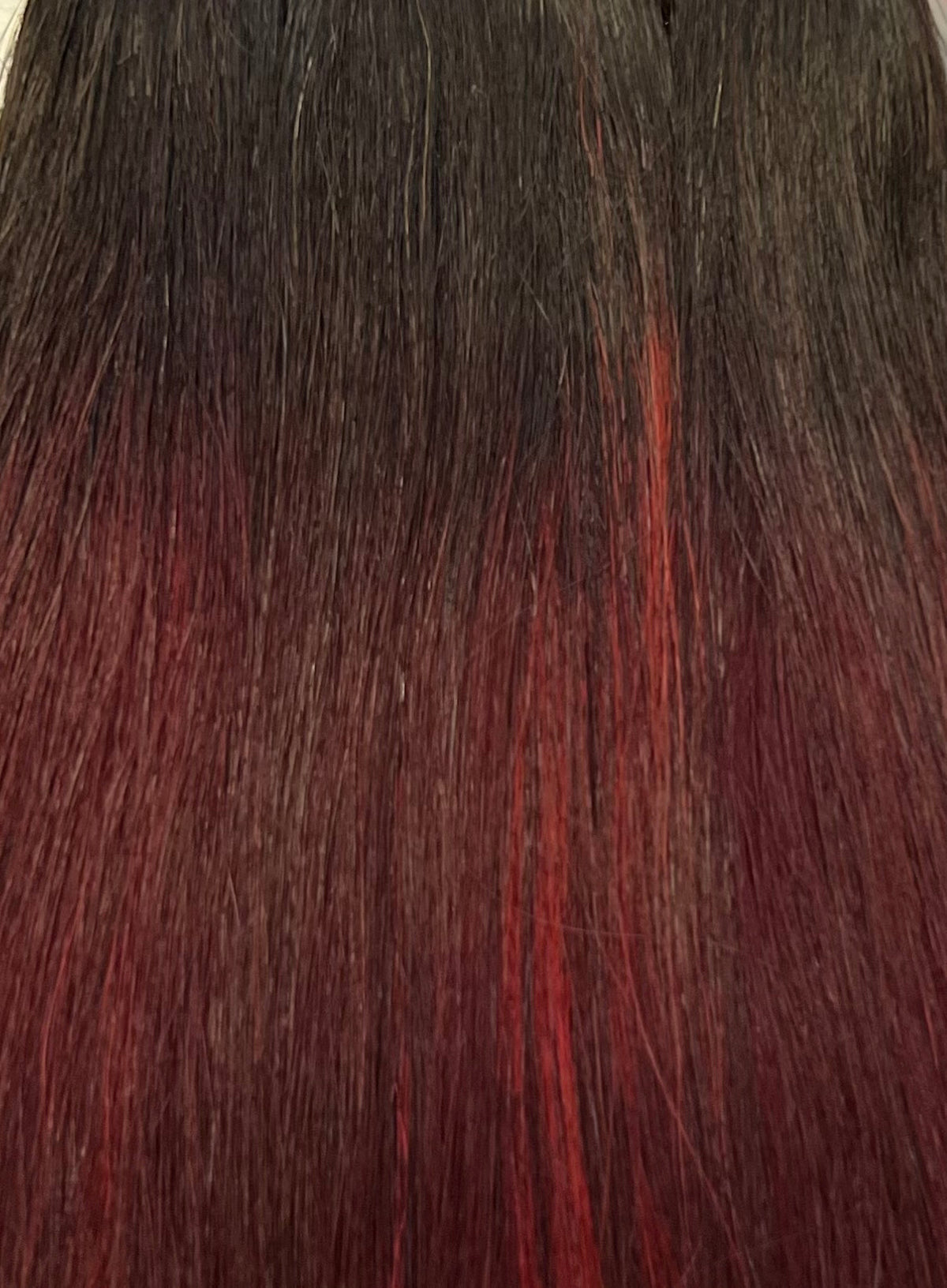 Outre Premium New Yaki Human Hair Weave, 14 in, C1B/425