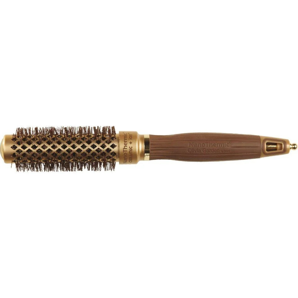 Olivia Garden NanoThermic Ceramic + Ion Round Thermal Brush, 1 3/4"