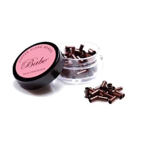 Babe Flare Beads 3.5 mm, 100 Beads per Container, Licorice