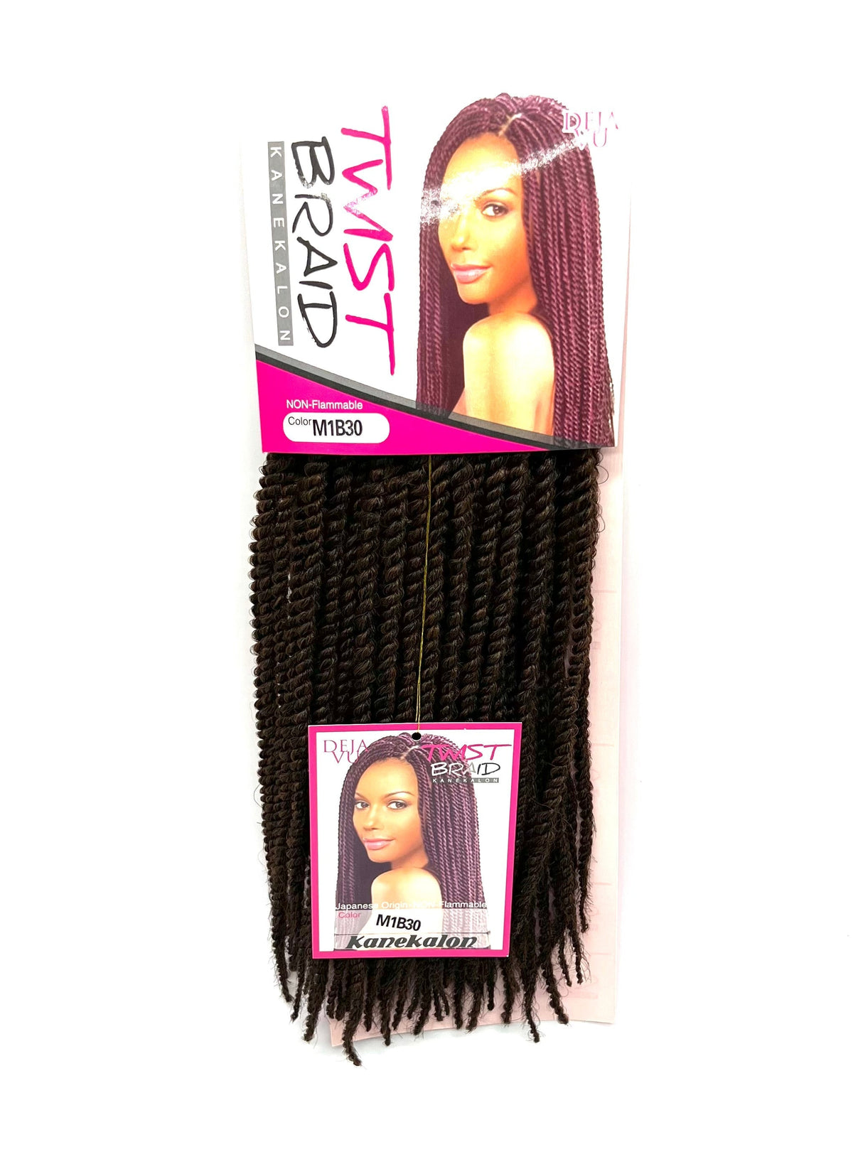Deja Vu Twist Braid Kanekalon Braiding Hair, T1B30