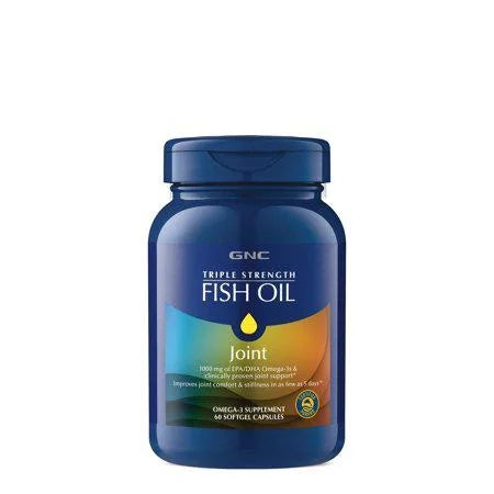 GNC Triple Strength Fish Oil Plus Joint, 60 Softgels