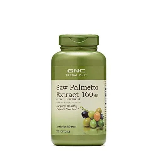 GNC Herbal Plus Saw Palmetto Extract 160 mg – 200 Softgels