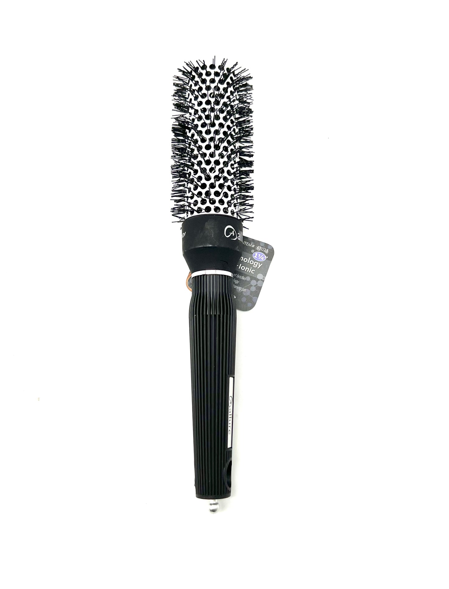 Allure Ceramic Ionic Nanotech Round Hair Brush, 1 1/4 in (32 mm)