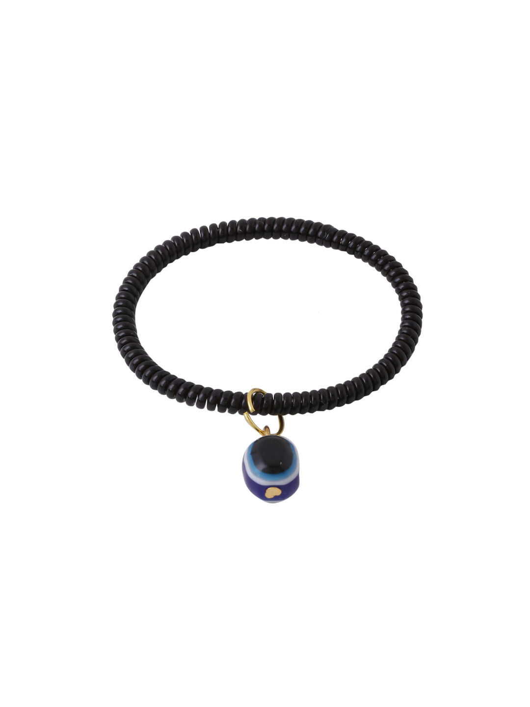 NVR Women Black Evil Eye Adjustable Bracelet