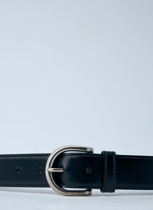 Prada Men Leather Belt
