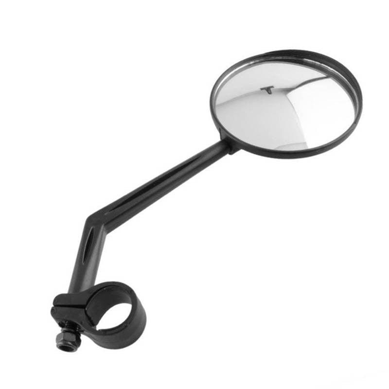 Bike Rear Mirrors Degree Rotation Bicycle Rearview Mirrors Suitable For Mountain Road Bike Safe Rear View Mirror Adjustable Rotatable HD Wide Angle Cycling Biking Clear Acrylic Convex Mirror