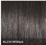 Raquel Welch Statement Style Long Layered Modern Wig by Haiuwear, Average Cap Size, RL2/4 Off Black