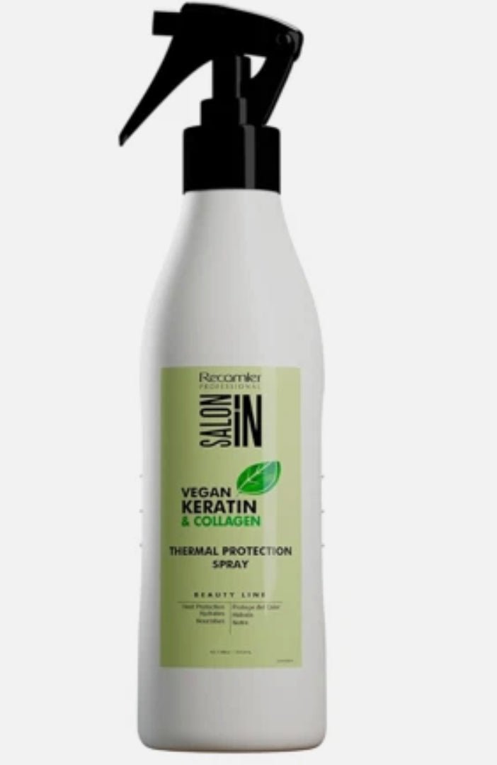 Recamier Professional Salon In Vegan Keratin & Collagen Hair Thermal Protector Spray 10.14 fl.oz