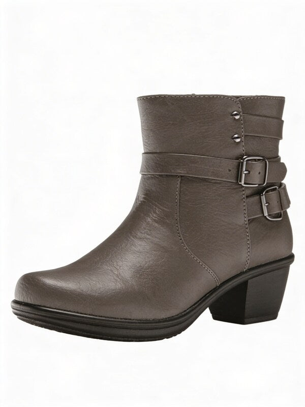 Easy Street Women’s Carson Boot, Grey, Size 6 m Us