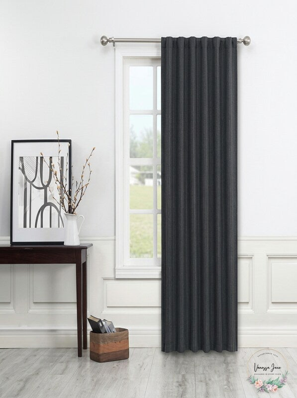 Light Filtering Back Tab Curtain Panel