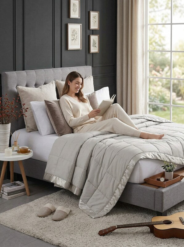 Madison Park Windom Down Alternative Blanket, Microfiber with 3M Scotchgard