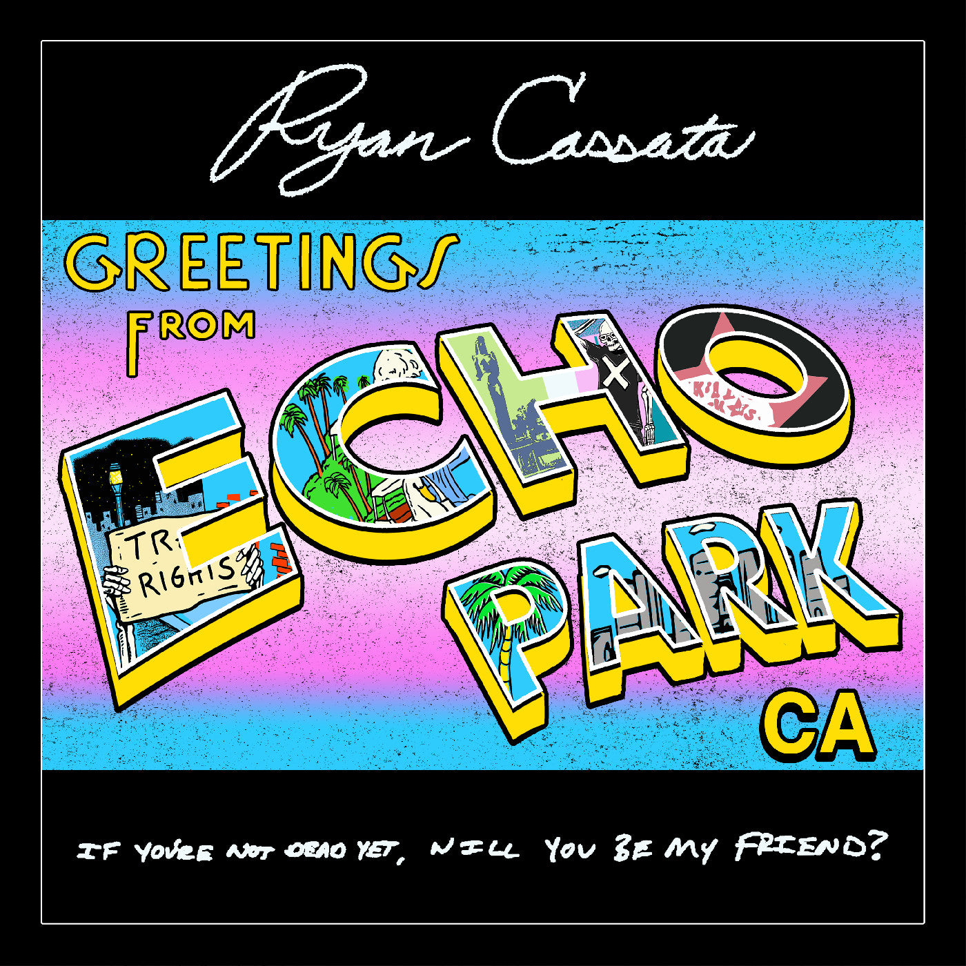 Greetings From Echo Park (Trans-Blue VINYL) | Mint (M) Mint (M)