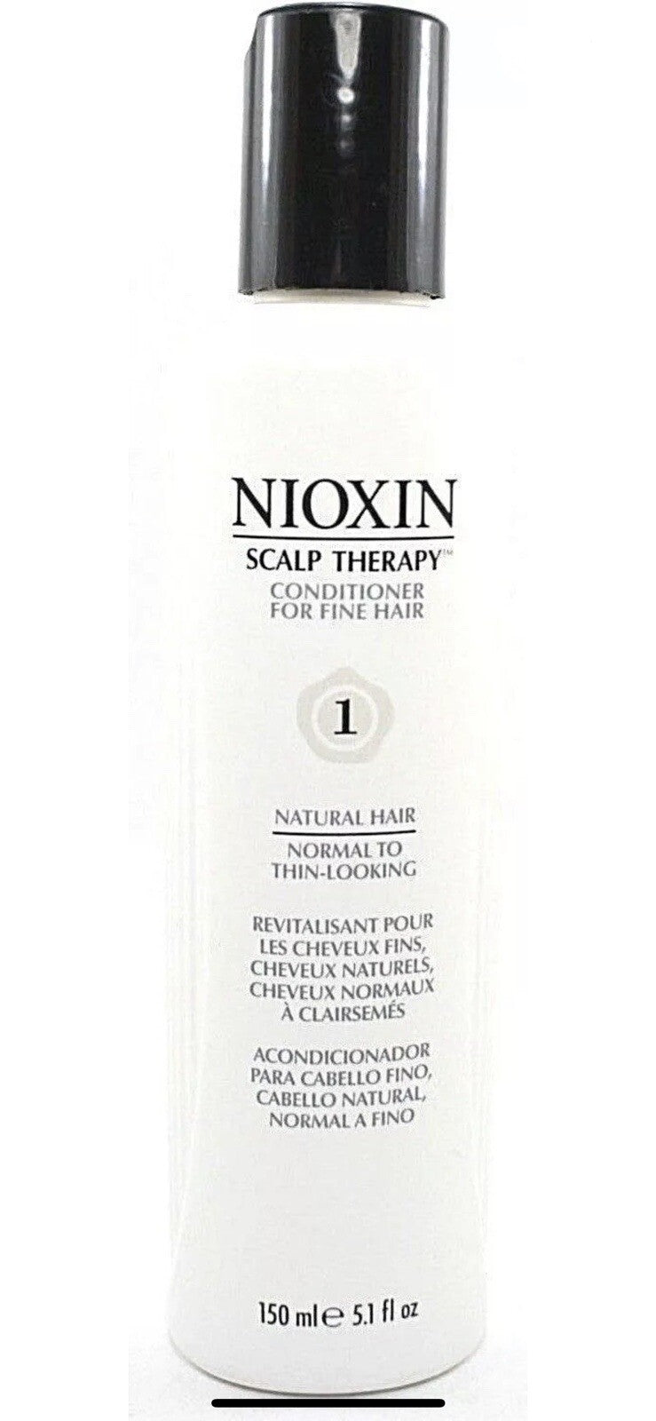 System 1 Scalp Therapy for Fine Natural Normal - Thin Looking Hair by Nioxin for Unisex 5.07 Oz