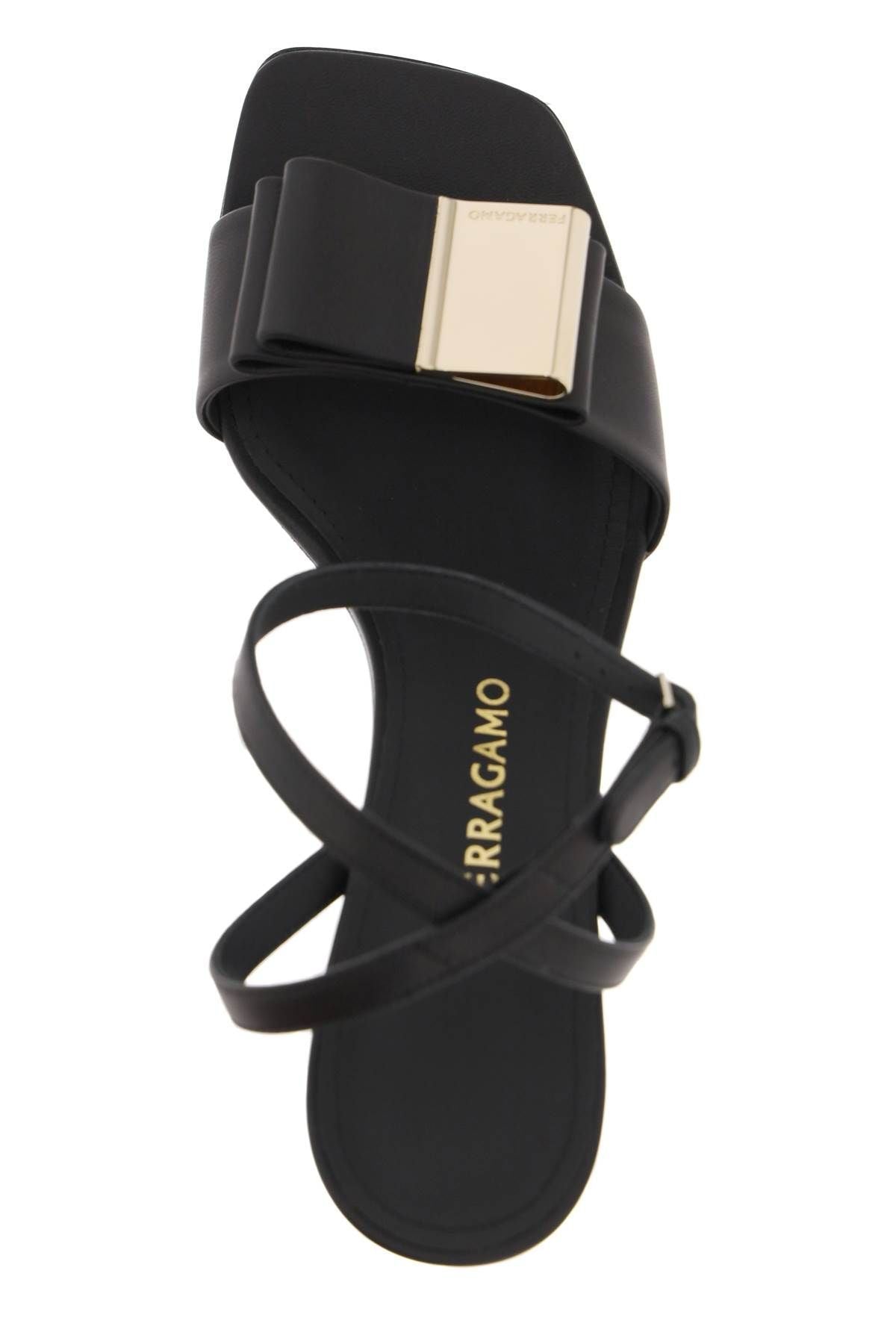 Salvatore Ferragamo Women Sandals With Double Bow