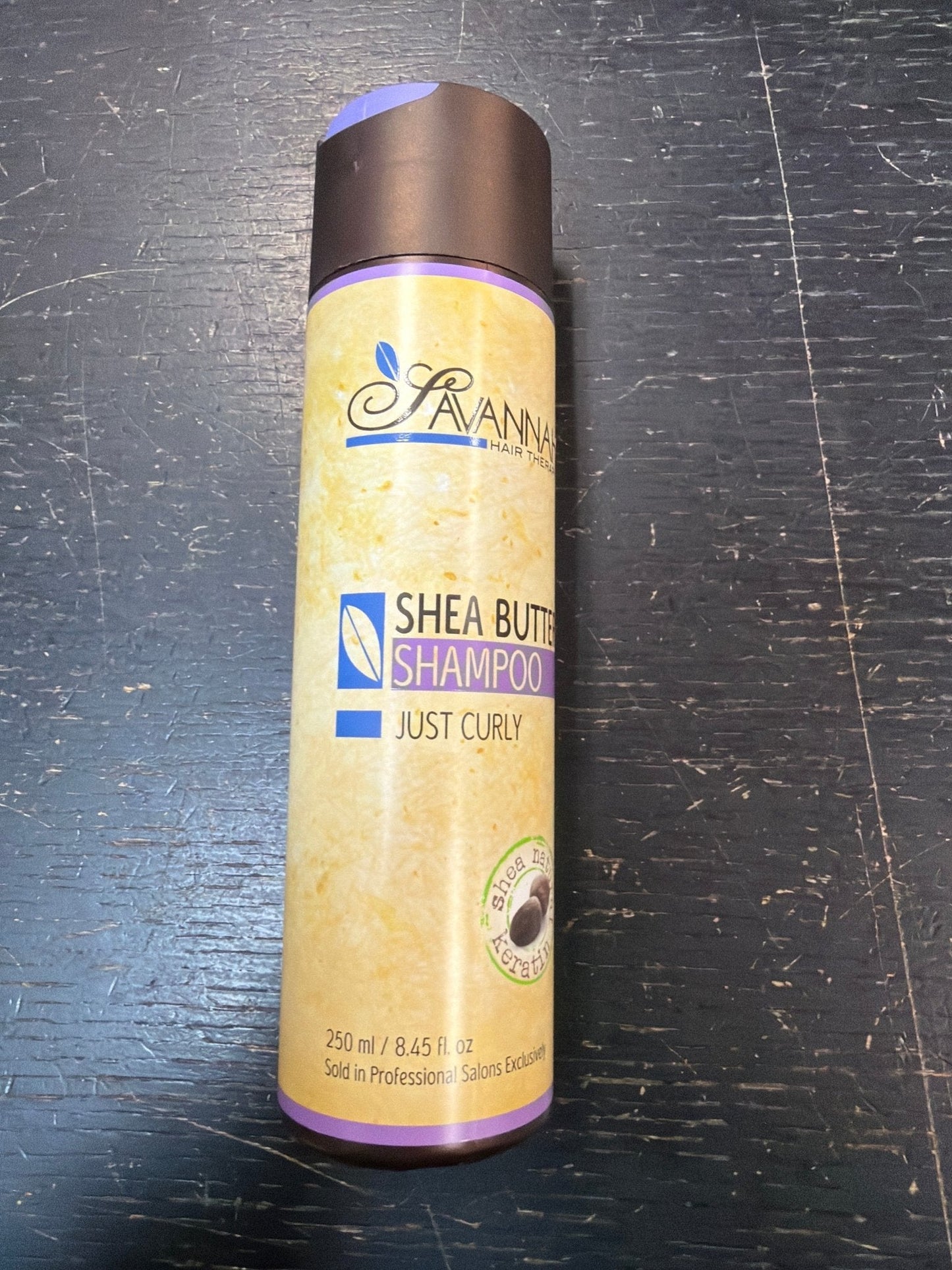 Savannah Hair Therapy Savannah Shea Butter 8.45-Ounce Shampoo For Curly Hair