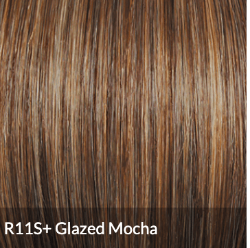 Short Textured Pixie Cut Wig Color R11S+ Glazed Mocha - Hairdo Wigs 5 Length Boy Cut Tapered Layers Bangs TRU2LIFE Heat Friendly Synthetic
