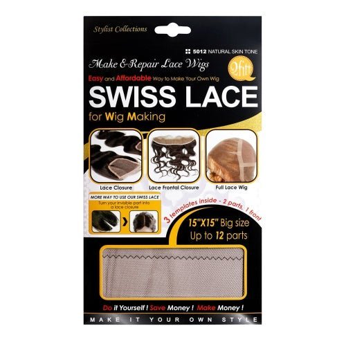 Swiss lace for Wig Making by Qfitt