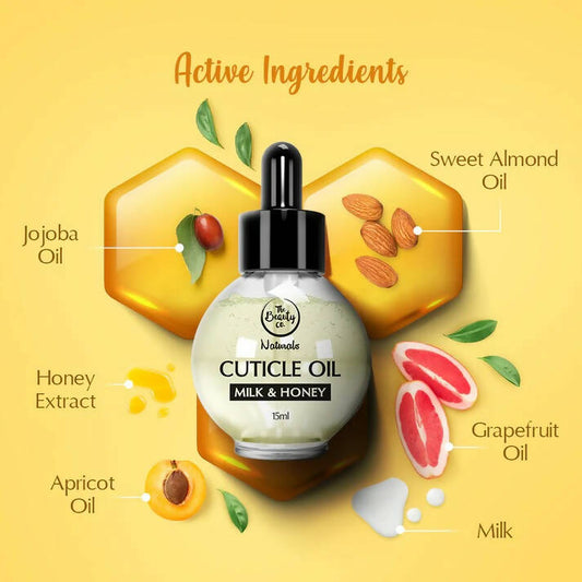 The Beauty Co. Milk & Honey Cuticle Oil for Nails