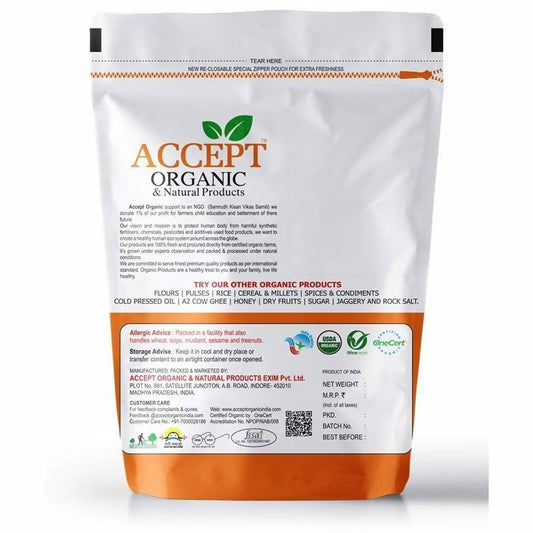 Accept Organic Soyabean