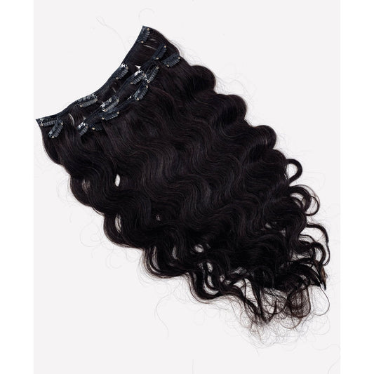 VIP Clip Extensions/ Body Wave 18" - ClipeX System