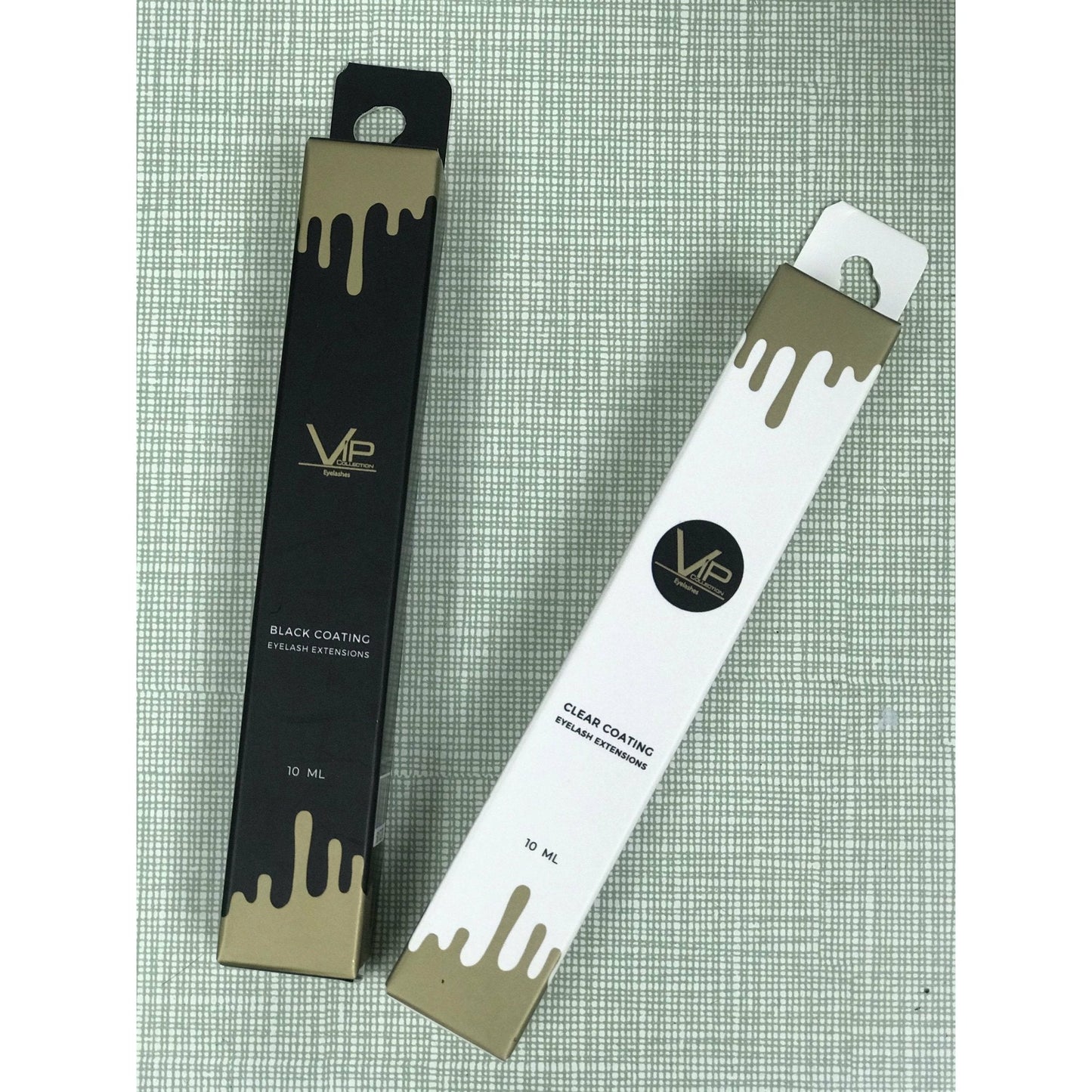 VIP Eyelash Extensions Coating Mascara Clear and Black, 10ml