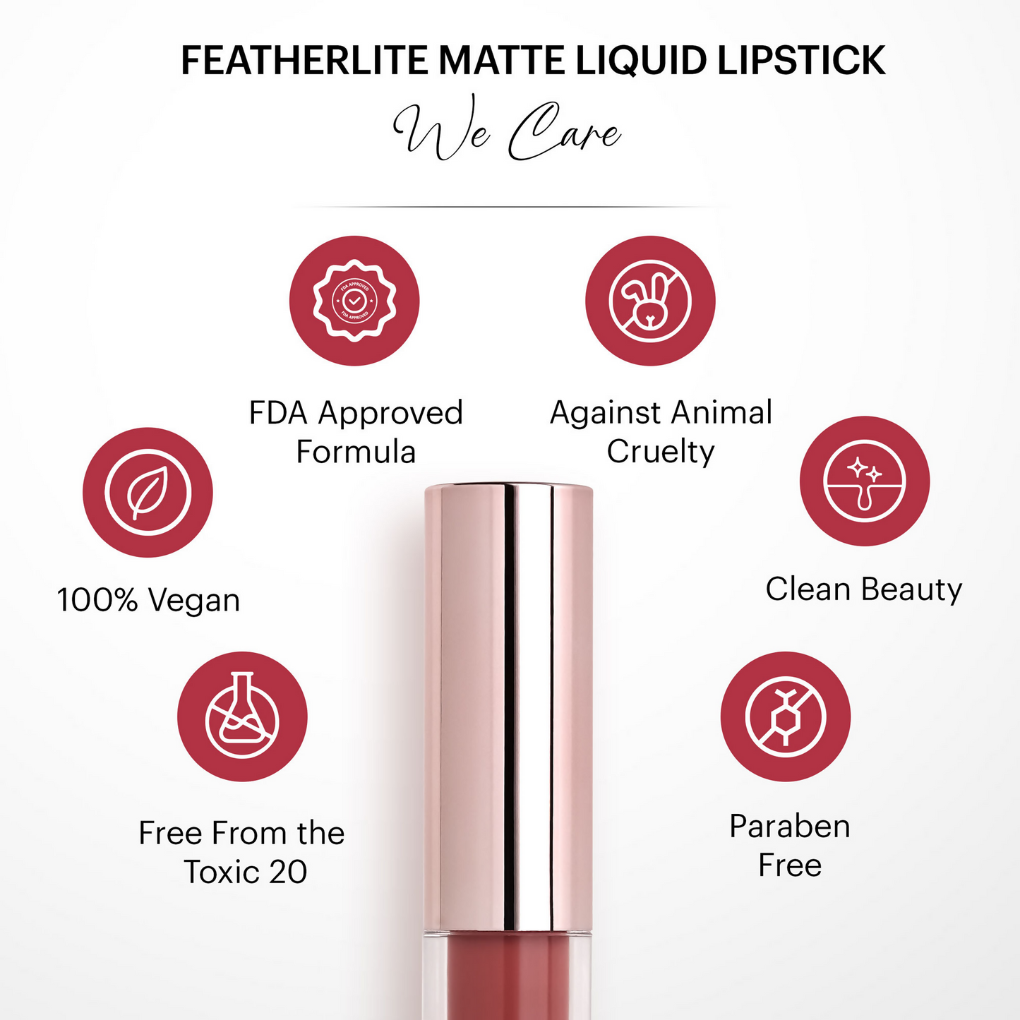 Parul Garg Beauty Featherlite Matte Liquid Lipstick - Dream 21
