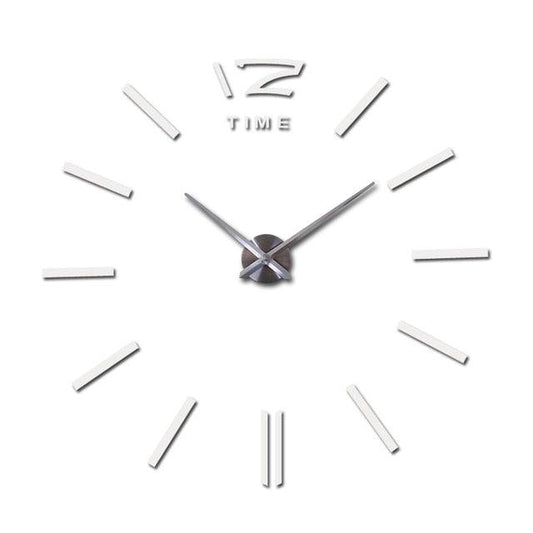 Wall Clock Watch Clocks 3D Frameless Wall Clock Large Stickers Wall Decoration for Living Room Bedroom 3D Acrylic Mirror Stickers Living Room Quartz Needle Europe
