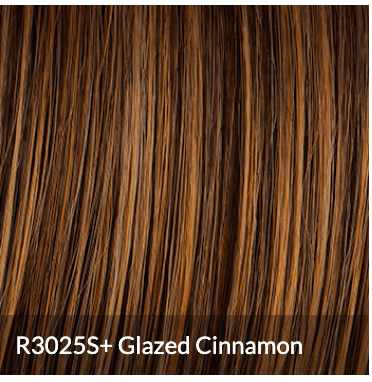 Hairdo Mid Length Classic Fling Fringe Cut Wig Glazed Cinnamon R3025s+
