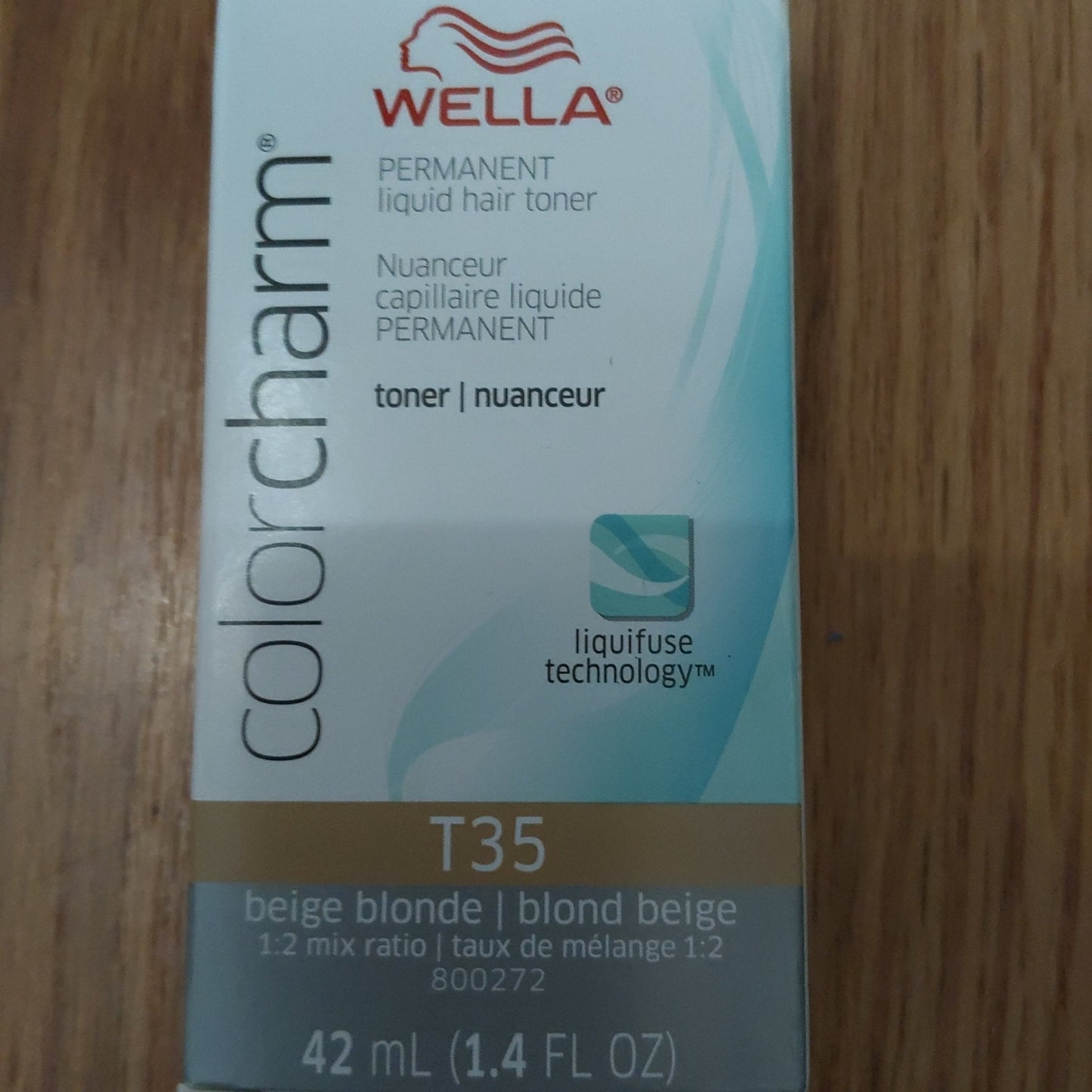 Wella ColorCharm Permanent Liquid Hair Toners for Toning T35