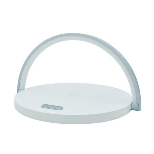 Wireless Charger LED Night Light Table Lamp Adjustable Angle Charging for iPhone Samsung Huawei Xiaomi Touch Switch Phone Holder Decorative Table Lamp Cute Study Lamps for Bedroom Décor