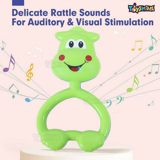 Toyshine Rattle with Teathers Combo for New Born Babies