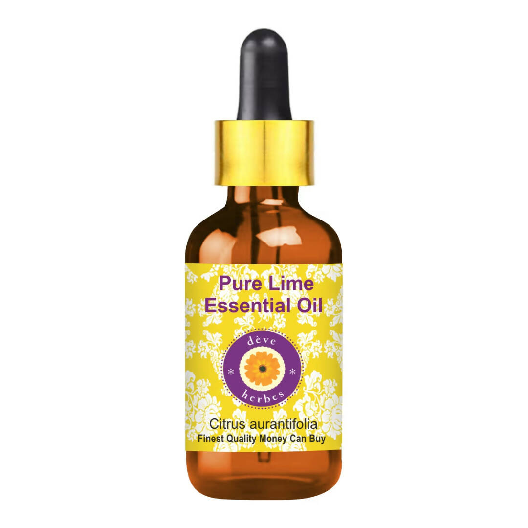 Deve Herbes Pure Lime Essential Oil