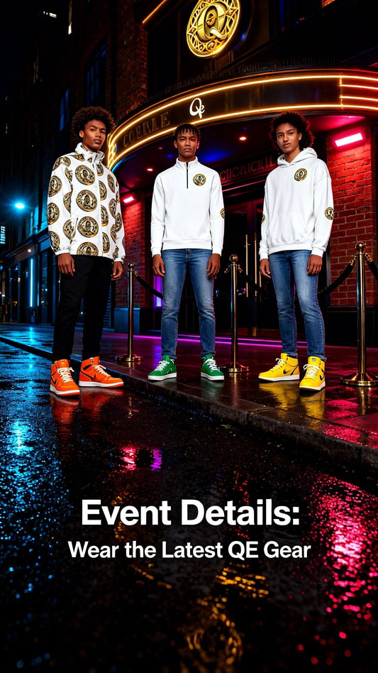 Wear The Latest QE Gear