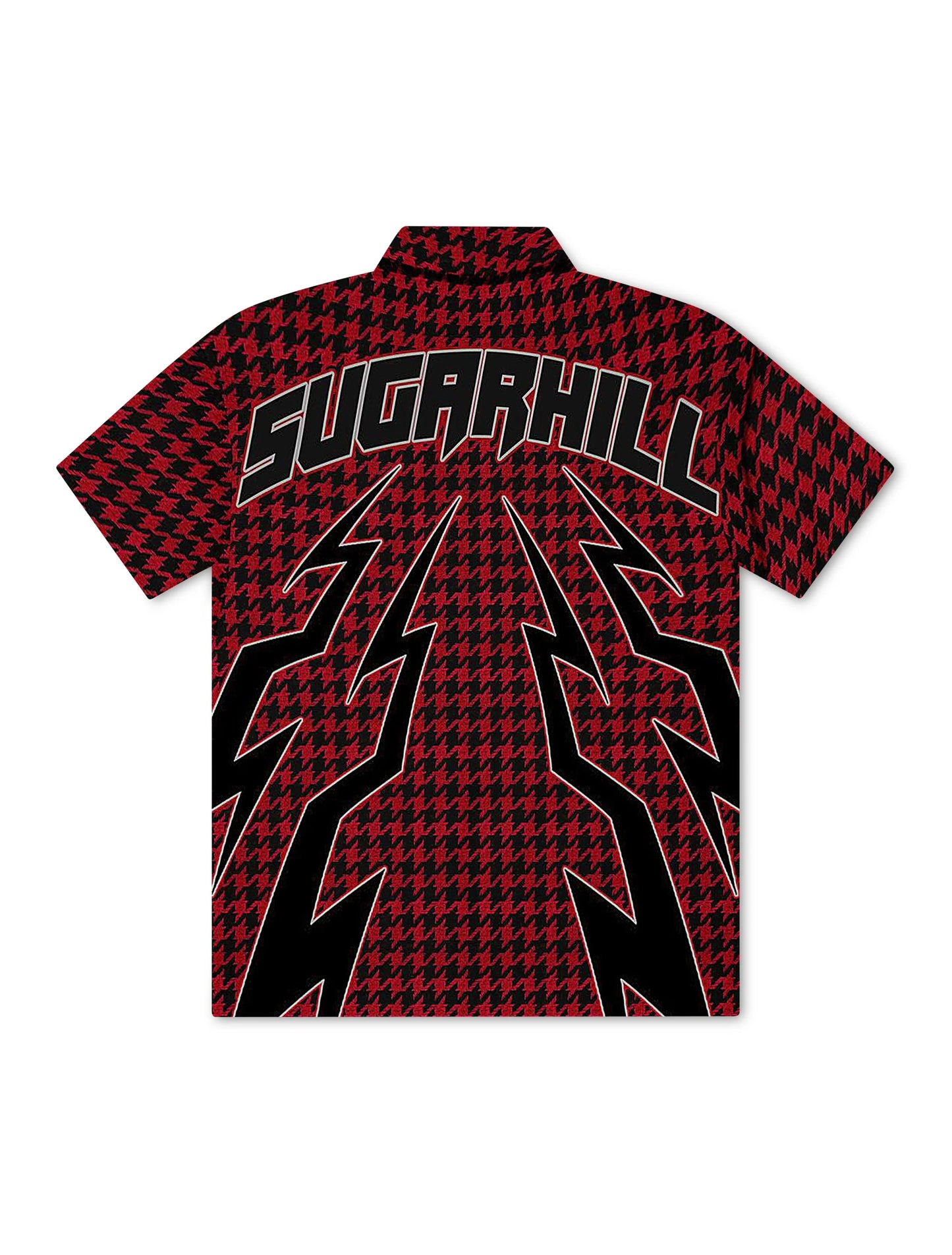 Sugarhill Blaster Work Shirt - Red Houndstooth