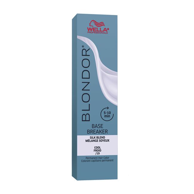Wella Blondor Base Breaker Silk Blend Extra Cool /86 Pearl Violet Permanent Hair Color 2 oz