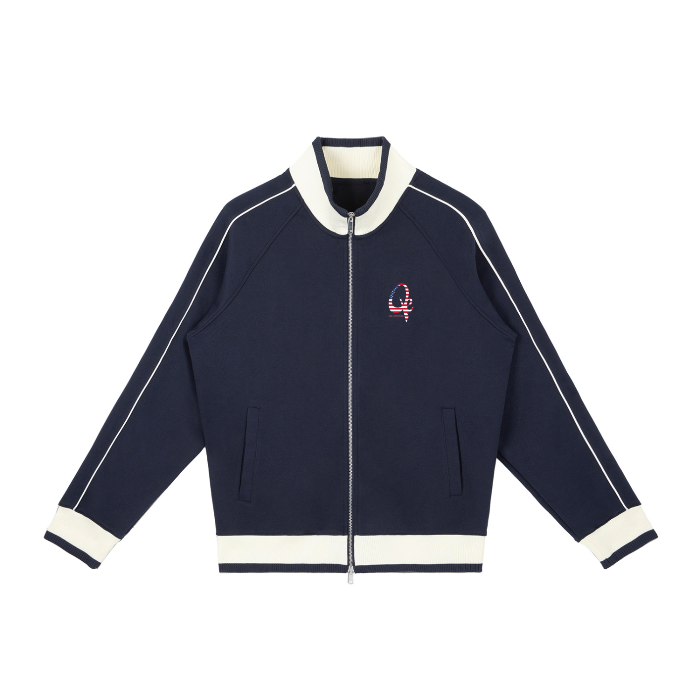 QE America Zip Track Jacket