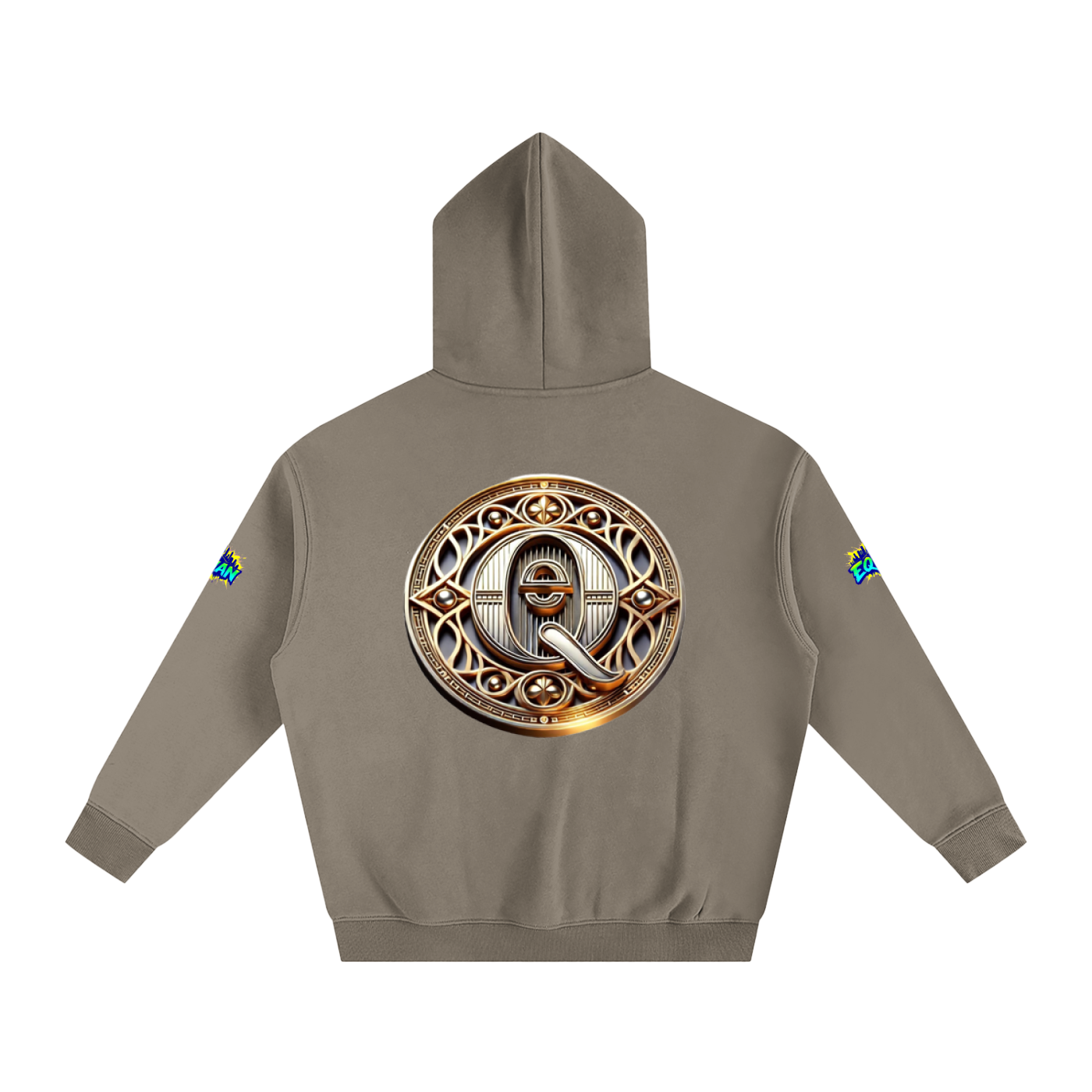 QE Oversize Fleeced Hoodie