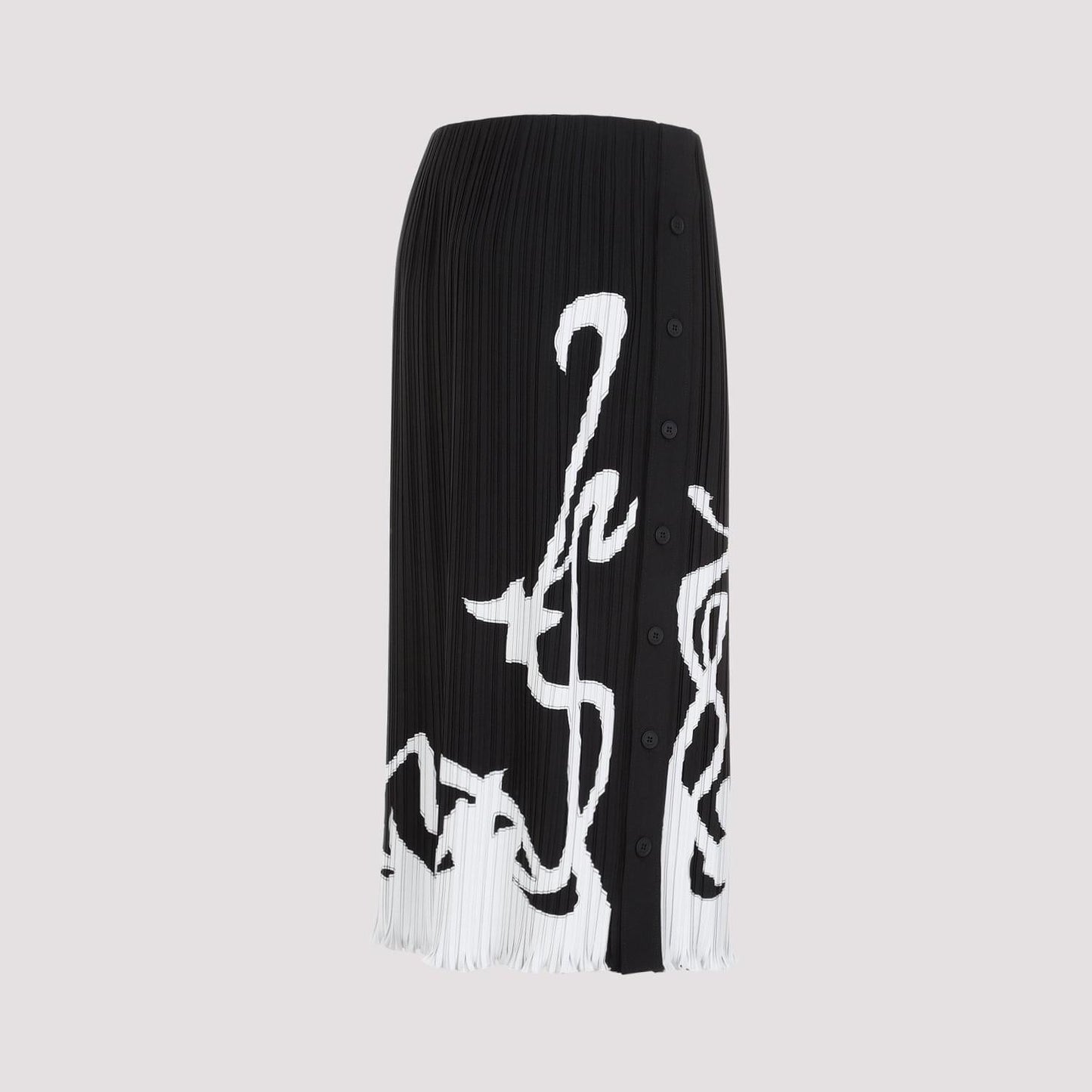 Lanvin Pleated Long Skirt Women